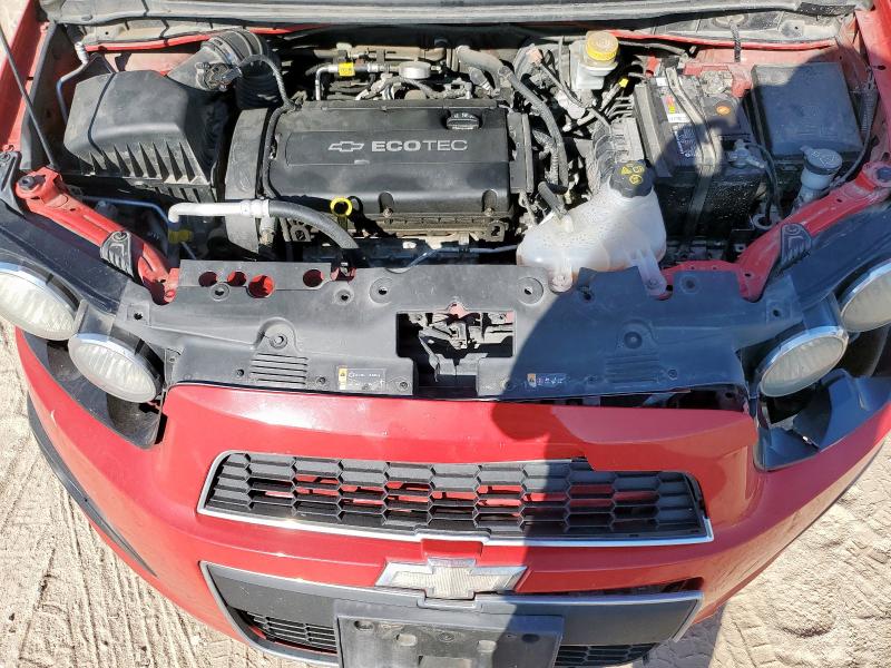 1G1JC5SH1D4231086 - 2013 CHEVROLET SONIC LT 红色 照片 11