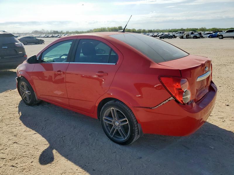 1G1JC5SH1D4231086 - 2013 CHEVROLET SONIC LT 红色 照片 2