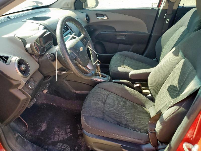 1G1JC5SH1D4231086 - 2013 CHEVROLET SONIC LT 红色 照片 7