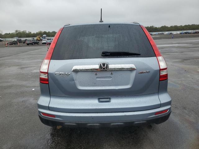 5J6RE4H75AL012432 - 2010 HONDA CR-V EXL 蓝色 照片 6