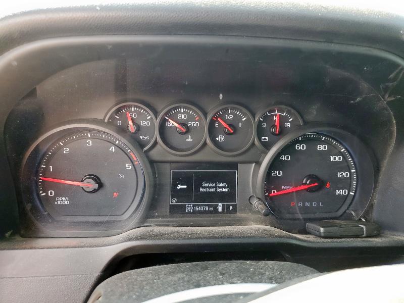 1GC1YLEY7LF175361 - 2020 CHEVROLET SILVERADO K2500 HEAVY DUTY WHITE photo 9