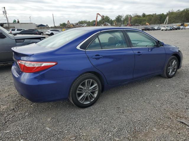 4T1BF1FK8GU612063 - 2016 TOYOTA CAMRY LE BLUE photo 3