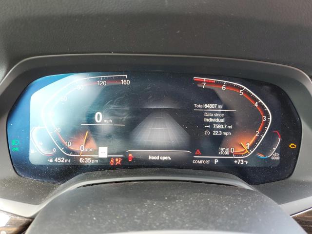 5UXCR6C55KLL04938 - 2019 BMW X5 XDRIVE40I Көк фото 9