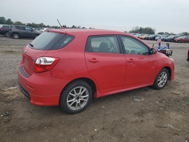 2T1KE40E69C020172 - 2009 TOYOTA COROLLA MA S RED photo 3
