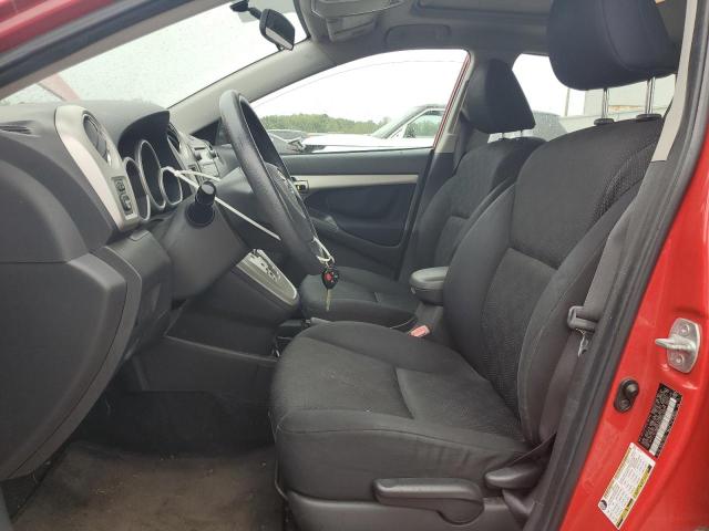 2T1KE40E69C020172 - 2009 TOYOTA COROLLA MA S RED photo 7