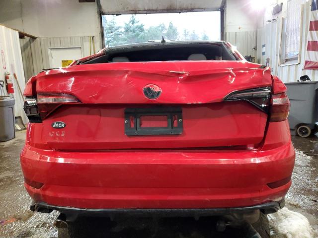 3VW5T7BU6KM197615 - 2019 VOLKSWAGEN JETTA GLI 红色 照片 6