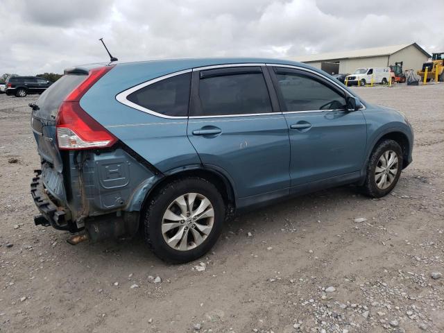 5J6RM4H57EL072302 - 2014 HONDA CR-V EX BLUE photo 3