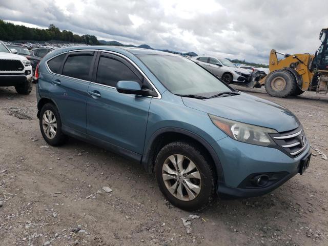 5J6RM4H57EL072302 - 2014 HONDA CR-V EX BLUE photo 4