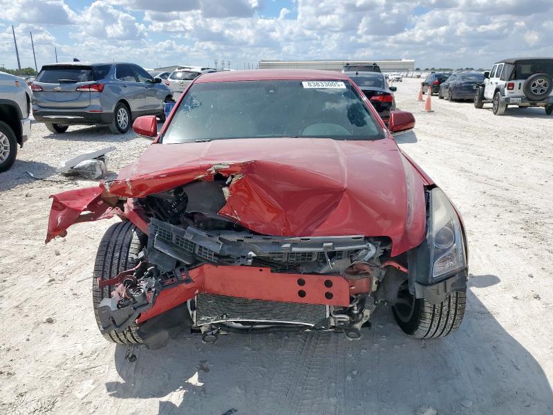 1G6AA5RA6D0152867 - 2013 CADILLAC ATS RED photo 5
