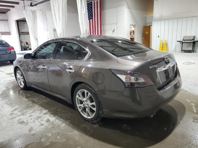 1N4AA5AP1EC488543 - 2014 NISSAN MAXIMA S GRAY photo 2