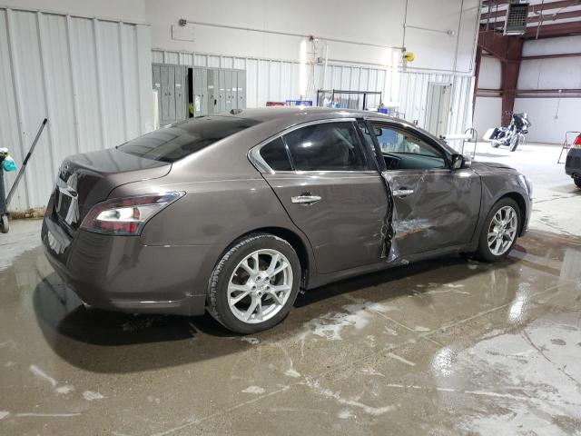 1N4AA5AP1EC488543 - 2014 NISSAN MAXIMA S GRAY photo 3