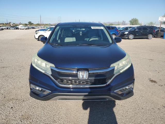 2HKRM3H59FH558504 - 2015 HONDA CR-V EX BLUE photo 5