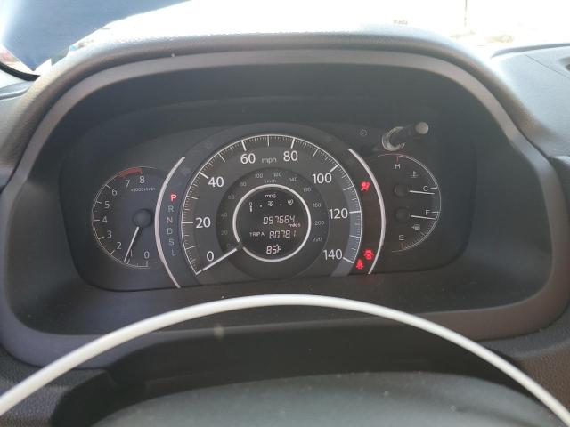 2HKRM3H59FH558504 - 2015 HONDA CR-V EX BLUE photo 9