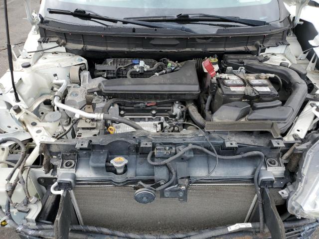 KNMAT2MV4FP534924 - 2015 NISSAN ROGUE S WHITE photo 12