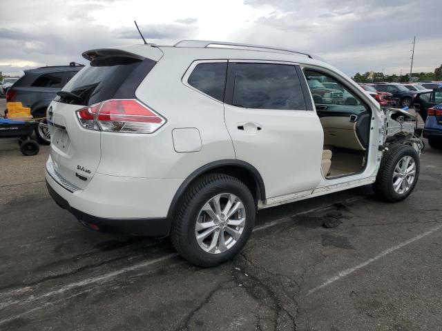 KNMAT2MV4FP534924 - 2015 NISSAN ROGUE S WHITE photo 3