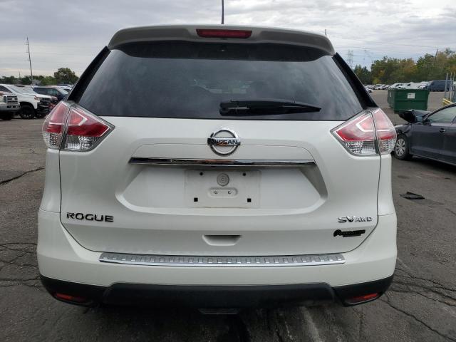 KNMAT2MV4FP534924 - 2015 NISSAN ROGUE S WHITE photo 6