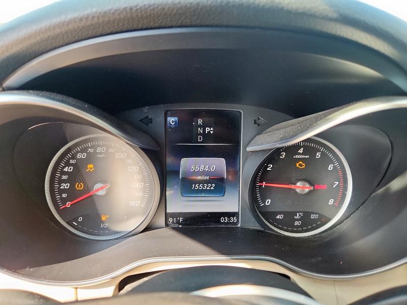 55SWF4JB4GU160764 - 2016 MERCEDES-BENZ C 300 BLUE photo 9