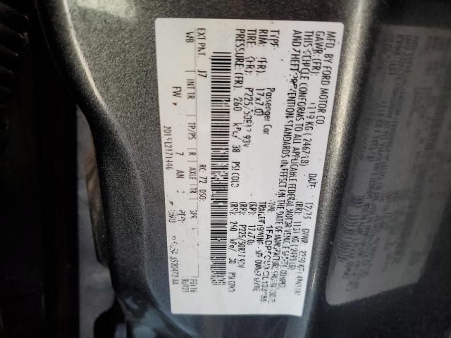 1FADP5CUXGL103885 - 2016 FORD C-MAX PREMIUM SEL GRAY photo 12