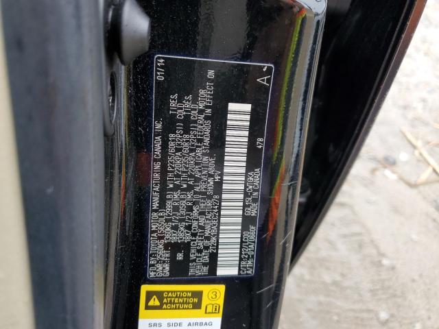 2T2BK1BA3EC244278 - 2014 LEXUS RX 350 BASE BLACK photo 13