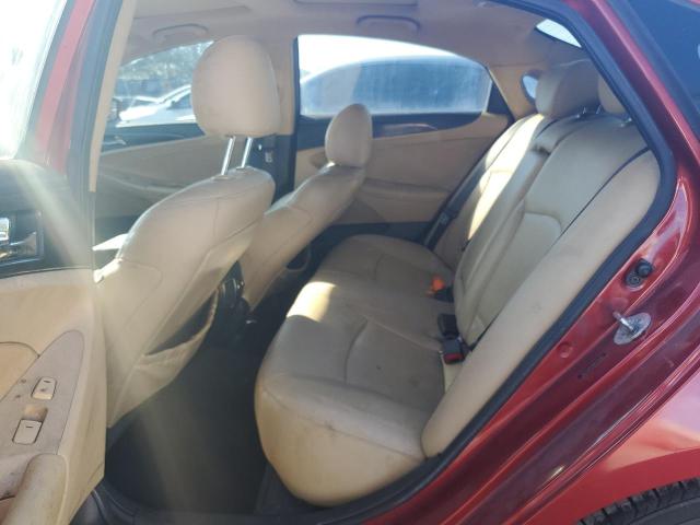 5NPEC4ABXCH471715 - 2012 HYUNDAI SONATA SE Қызыл фото 10