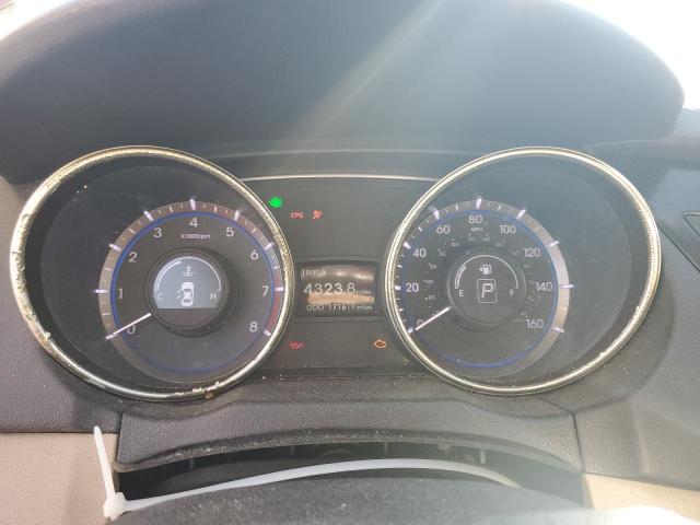 5NPEC4ABXCH471715 - 2012 HYUNDAI SONATA SE Қызыл фото 9