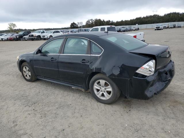 2G1WF5E3XC1337124 - 2012 CHEVROLET IMPALA LS Սև լուսանկար 2