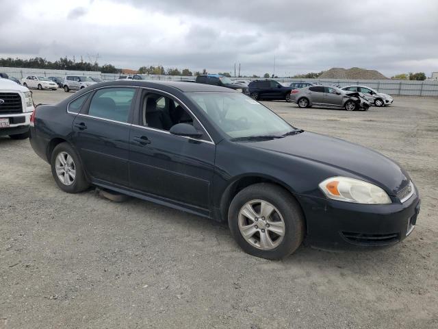 2G1WF5E3XC1337124 - 2012 CHEVROLET IMPALA LS Սև լուսանկար 4