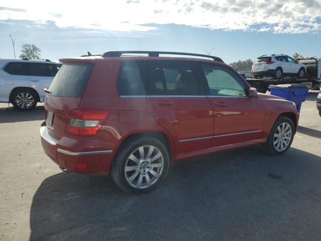 WDCGG5GB7CF740395 - 2012 MERCEDES-BENZ GLK 350 RED photo 3