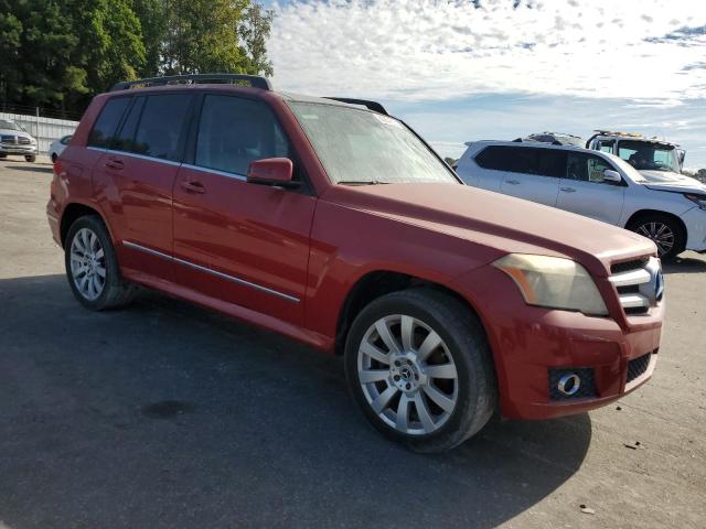 WDCGG5GB7CF740395 - 2012 MERCEDES-BENZ GLK 350 RED photo 4