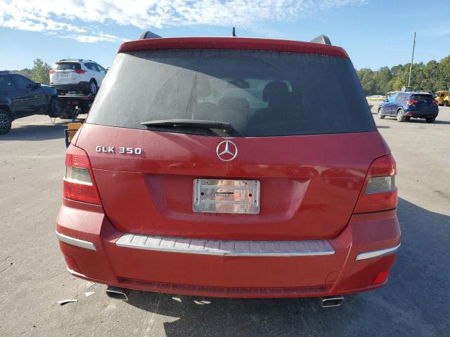 WDCGG5GB7CF740395 - 2012 MERCEDES-BENZ GLK 350 RED photo 6