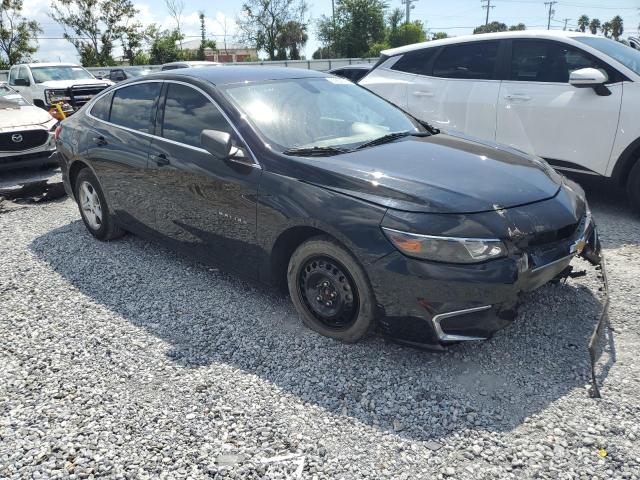 1G1ZB5ST7JF290766 - 2018 CHEVROLET MALIBU LS Սև լուսանկար 4