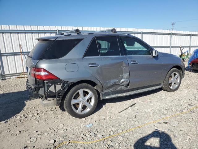 4JGDA5HB6CA088628 - 2012 MERCEDES-BENZ ML 350 4MATIC SILVER photo 3