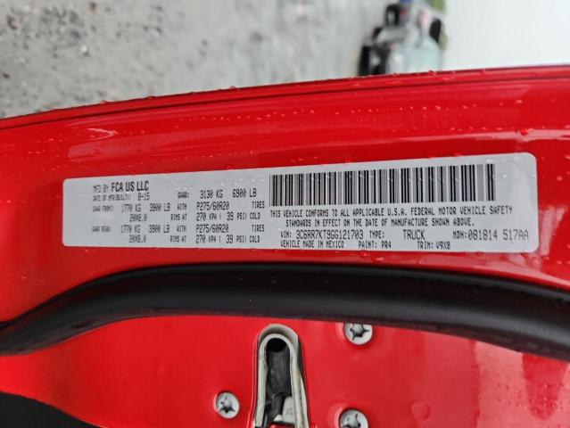 3C6RR7KT9GG121703 - 2016 RAM 1500 ST 红色 照片 12