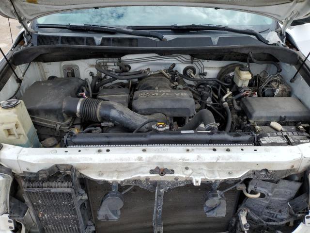 5TFRT54167X002870 - 2007 TOYOTA TUNDRA DOUBLE CAB SR5 WHITE photo 11