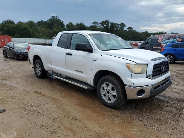 5TFRT54167X002870 - 2007 TOYOTA TUNDRA DOUBLE CAB SR5 WHITE photo 4