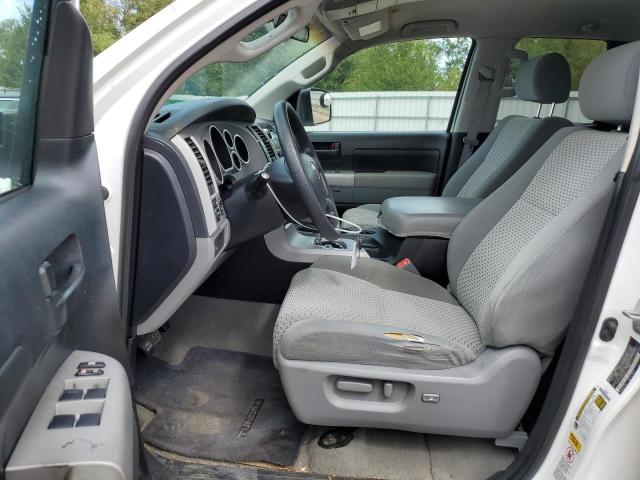 5TFRT54167X002870 - 2007 TOYOTA TUNDRA DOUBLE CAB SR5 WHITE photo 7