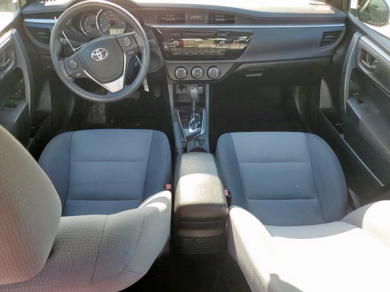 2T1BURHE7EC074501 - 2014 TOYOTA COROLLA L WHITE photo 8