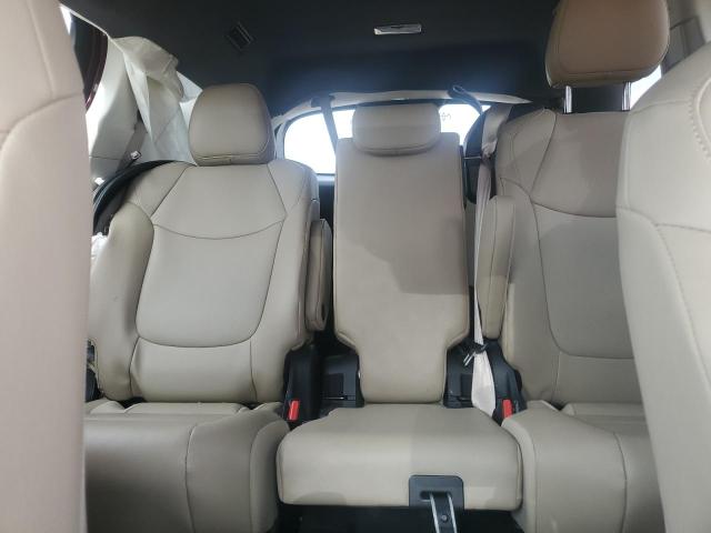 5TDYRKEC1RS188674 - 2024 TOYOTA SIENNA XLE ბურგუნდია ფოტო 10