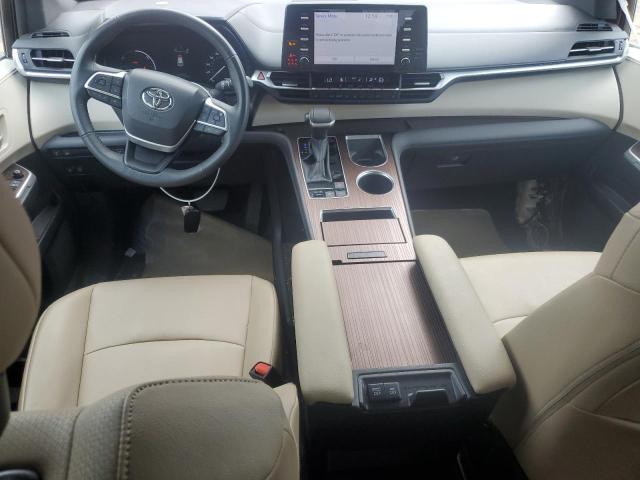 5TDYRKEC1RS188674 - 2024 TOYOTA SIENNA XLE ბურგუნდია ფოტო 8