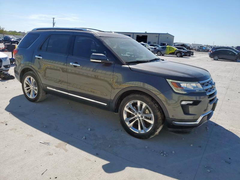 1FM5K7F86JGC70067 - 2018 FORD EXPLORER LIMITED 灰色 照片 4