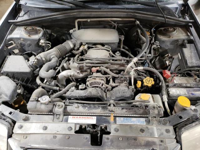 JF1SG63697H707395 - 2007 SUBARU FORESTER 2.5X SILVER photo 11