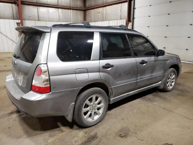 JF1SG63697H707395 - 2007 SUBARU FORESTER 2.5X SILVER photo 3
