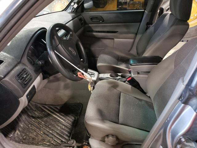 JF1SG63697H707395 - 2007 SUBARU FORESTER 2.5X SILVER photo 7