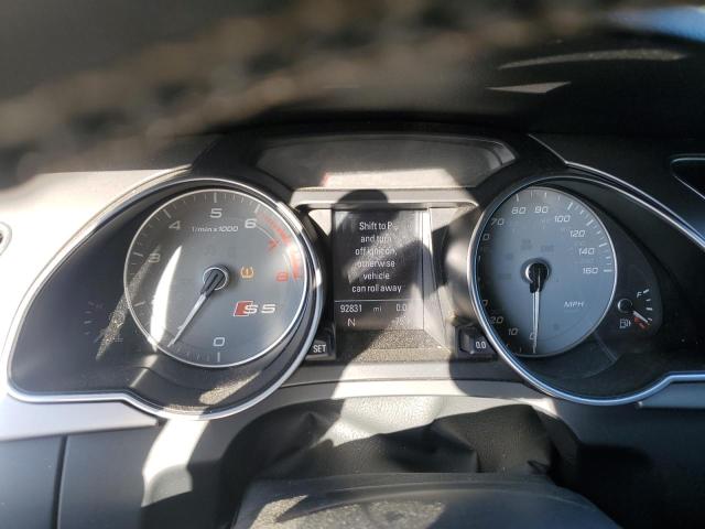 WAUCGAFH5EN008355 - 2014 AUDI S5 PREMIUM PLUS Weiß Foto 9