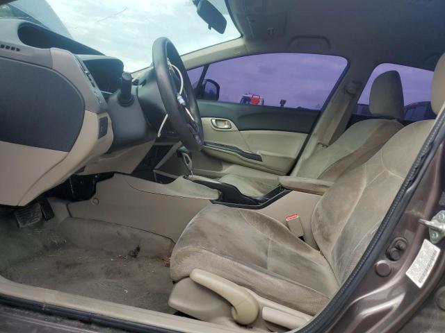 2HGFB2F59CH602979 - 2012 HONDA CIVIC LX GRAY photo 7