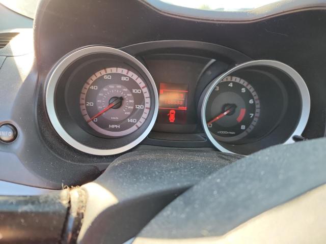 JA3AU26U28U007551 - 2008 MITSUBISHI LANCER ES Սև լուսանկար 9