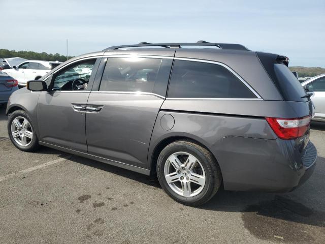 5FNRL5H99DB079562 - 2013 HONDA ODYSSEY TOURING GRAY photo 2