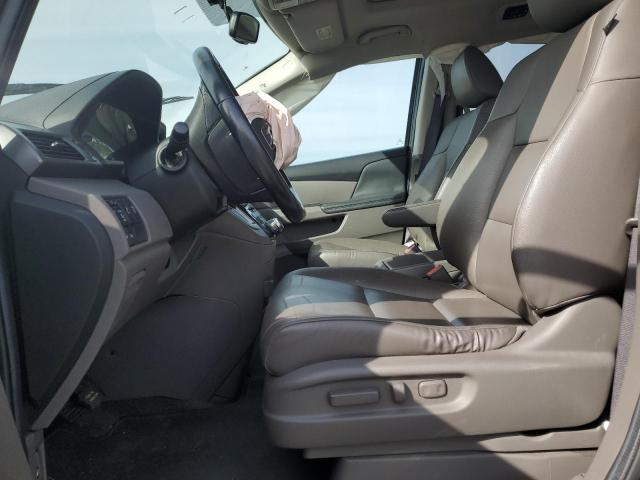 5FNRL5H99DB079562 - 2013 HONDA ODYSSEY TOURING GRAY photo 7