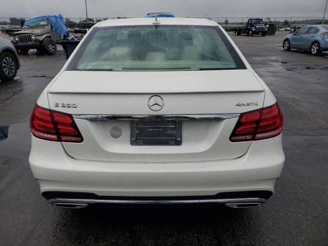 WDDHF8JB7GB175091 - 2016 MERCEDES-BENZ E 350 4MATIC WHITE photo 6