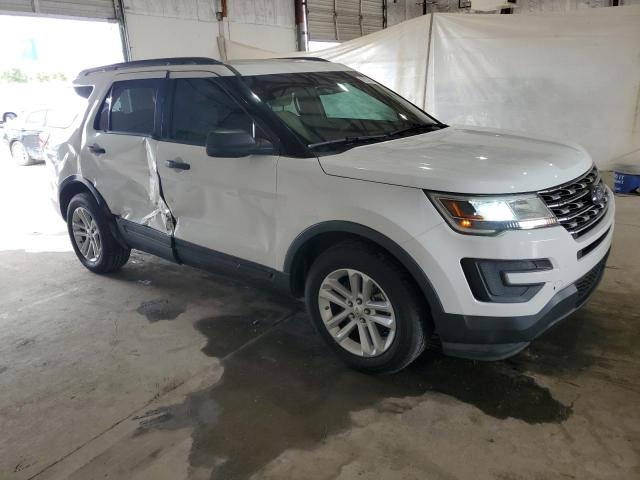 1FM5K8B8XGGA78526 - 2016 FORD EXPLORER WHITE photo 4